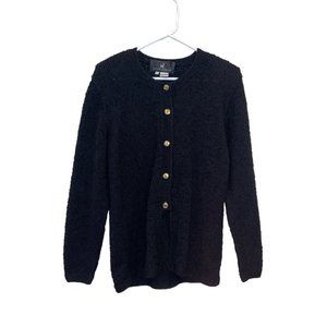 Vintage Peruvian Connection Nubby Wool Cardigan Large